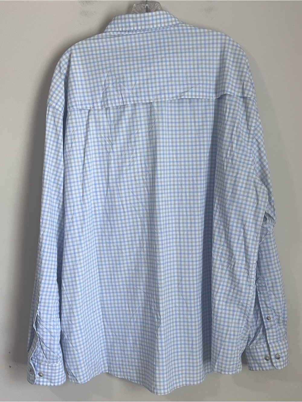 Poncho The Catfish Button Down Shirt Magnetic Pockets Men's XXL EUC - Picture 5 of 8